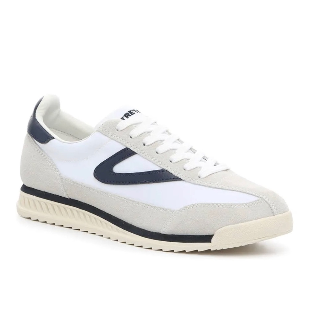 NWT Tretorn Navy/White Rawlins Sneaker Size 8